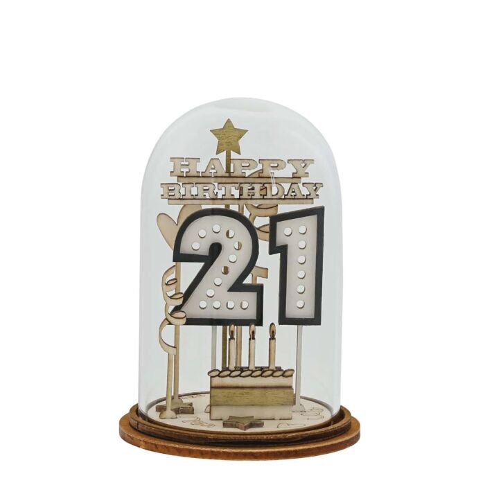 Kloche 21st Birthday Figurine